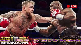 Mike Tyson vs Jake Paul fight live on Netflix How to watch TysonPaul winner [upl. by Eeroc]