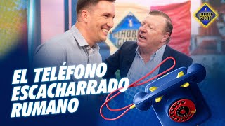 Los Morancos dan la nota con el teléfono escacharrado rumano  El Hormiguero [upl. by Schacker]