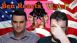 Ben Shapiro Reacts  Cardi B  quotWAPquot Reaction wap cardib benshapiro [upl. by Adikam834]