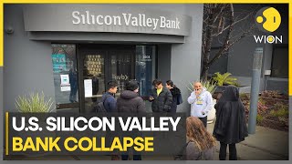 Silicon Valley Bank collapses in Americas biggest banking failure since 2008  Latest English News [upl. by Vicky]