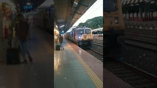 WAP7 Vcare Livery With Rajkot Coimbatore Express [upl. by Ymrej]