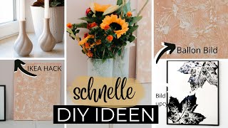 5 MINUTEN DIYS  Die schönste DIY Deko fürs Wohnzimmer  Einfach und schnell zum nachmachen [upl. by Athalie]