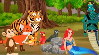 नागराज ने बचाया जलपरी riobirdshindi1 cortooncortoon cortoonvideo jalparikikahani [upl. by Regnij]