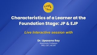 Characteristics of a Learner at the Foundation Stage JP amp EJP [upl. by Etnuad314]