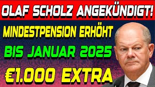 Gesetzliche Rentenversicherung Mindestrente steigt auf 1000€ Ab 2025  Alle Details hier [upl. by Manning]