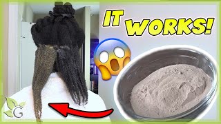 I Used Clay to LOOSEN my CURL PATTERN NATURALLY [upl. by Tonry]