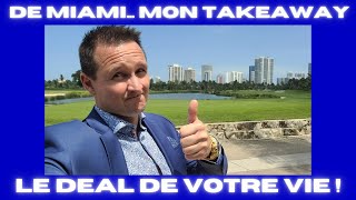 Directement du Real Estate Summit à Miami Je vous partage mon premier ¨TAKEAWAY¨  Bruno Inc 😎 [upl. by Ayotaj]