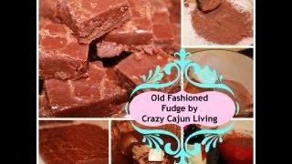 Old Fashioned Fudge  VERY OLD RECIPE  VIDEO RECIPE [upl. by Spencer232]