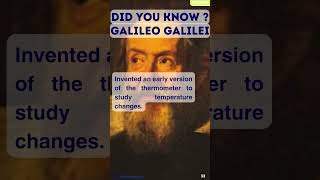 Famous Faces 🧑‍🎤👩‍🎤 Galileo Galilei [upl. by Eedyah]