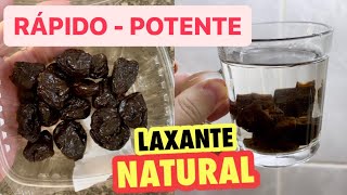 PODEROSO LAXANTE NATURAL para INTESTINO PRESO  SIMPLES E EFEITO RÁPIDO [upl. by Evelunn]