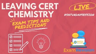 Leaving Cert Chemistry  Exam Tips Predictions 2023 [upl. by Merrily496]