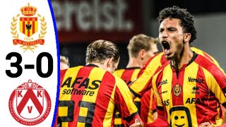 Mechelen vs Kortrijk 30 All Goals and Extended Highlights [upl. by Anilah]