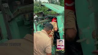 KSRTC ACCIDENT  AYUR  KOLLAM [upl. by Arretak]