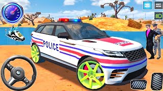 4X4 Jeep Polis arabası oyunu 4K 21  Police Sim 2022 Game  Android Gameplay 4K [upl. by Deaner]