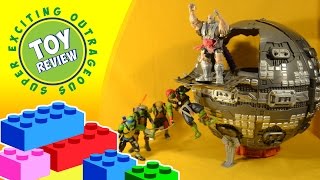 Technodrome Playset TMNT Out of the Shadows  Toy Review [upl. by Odnomra]