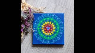 dot art mandala tutorial on my YouTube channel Love Mandala art mandala painting artwork [upl. by Serafine]