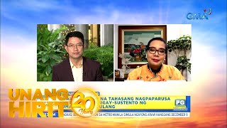 Unang Hirit Kapuso sa Batas Sustento sa anak [upl. by Arriat]