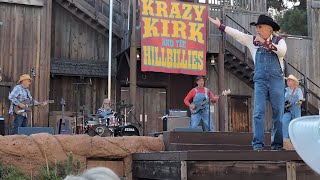 Krazy Kirk and the Hillbillies with CARMINE S 72624 1st Show 600pm 2024 Knotts Summer Nights [upl. by Shepley]