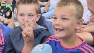 Sfeerverslag van de eerste training van Feyenoord [upl. by Barber]