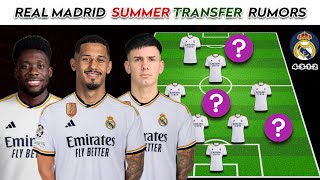 🚨 Real Madrid Transfer News  Summer Confirmed Transfers amp Rumors 😱🔥 With Alphonso  July 2024 [upl. by Nnylyar]