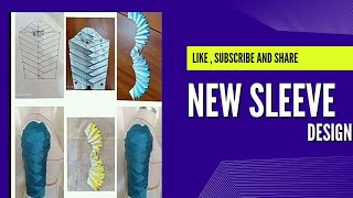 Letest sleeve design cutting easy way [upl. by Sakovich725]