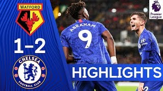 Watford 12 Chelsea  Abraham amp Pulisic Keep Up Fine Form  Highlights [upl. by Gotcher]