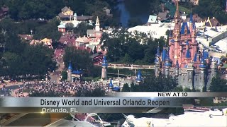 Disney World and Universal Orlando Reopen [upl. by Holly]