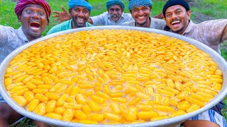 RASGULLA  1000 CHAM CHAM Rasgulla Recipe  Bengali Sweet Recipe Cooking In Village  Dessert Recipe [upl. by Elleval]