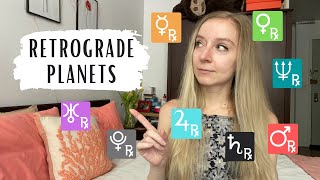 RETROGRADE PLANETS in a natal chart [upl. by Nnaharas]