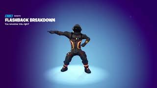 FLASHBACK BREAKDOWN  Fortnite Emote Dance [upl. by Pickens]