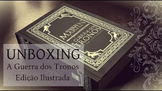 Unboxing de A Guerra dos Tronos Edição Comemorativa de 20 Anos Ilustrada [upl. by Lammond750]