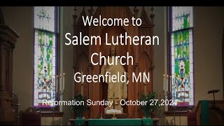 Reformation Sunday  October 272024 [upl. by Goldshell]