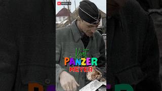 Kurt Meyer Perwira SS Hitler Youth shorts kurtmeyer panzer history mofferstv [upl. by Goer852]