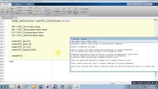 44 Matlab  PLC Data Exchange OPC server Script [upl. by Setsero]