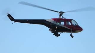 Hummingbird 300L Helicopter departing Sun N Fun 2024  Sunday [upl. by Ecirual395]