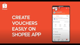 Shopee Seller Education How to set up vouchers via Shopee APP [upl. by Magnien]