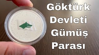 🏛 Göktürk Devleti Gümüş Hatıra Parası  Darphanenin Özel Basımı ⚔️ [upl. by Johannes284]