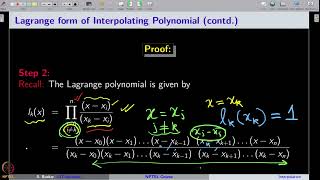 Week 8  Lecture 39  Polynomial Interpolation Lagrange and Newton Forms [upl. by Vey]