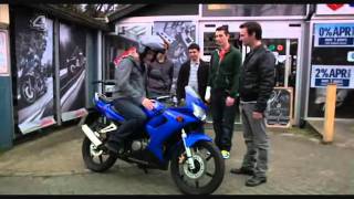 Inbetweeners Jay crashes Neils motorbike [upl. by Marybelle]