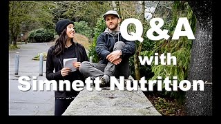 QampA  Simnett Nutrition  Protein building muscle supplements workouts and MORE [upl. by Coughlin99]