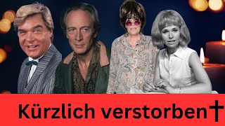 Traurige Nachrichten Diese 4 berühmten Prominenten sind in der letzten Woche verstorben [upl. by Tella]