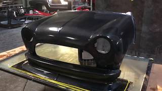 1960 Mini Cooper  Carbon Fiber Nose Piece [upl. by Weiman134]