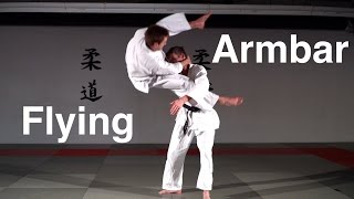 Flying Armbar Flying JujiGatame [upl. by Cirde]