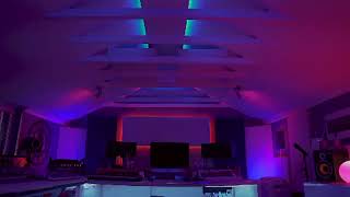 Studio Lighting Setup with MiBoxer Spotlights B4 Wall Control Panel and RGBCCT LED Strips [upl. by Enimisaj]