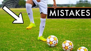 10 Most Common Beginner Soccer Mistakes [upl. by Reede]