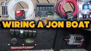 Jon Boat Electrical Wiring Made Easy  Full Guide [upl. by Combs725]