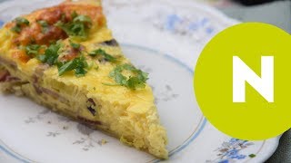 Baconösgombás quiche póréhagymával  Nosalty [upl. by Hodges]