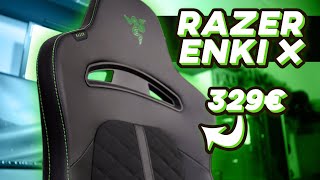 Razer Enki X  TEST  Un Bon Fauteuil Gamer à 329€ [upl. by Aniakudo723]