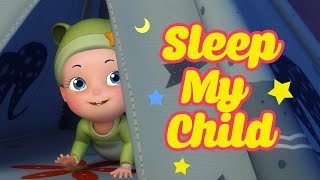 Sleep My Child – Lullaby for Babies to go to Sleep  Infobells [upl. by Ymmat946]