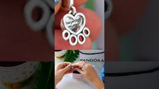 Pandora Charm for pet parents As a dog mom this charm is a sentimental piece pandoracharm dogmom [upl. by Marteena]